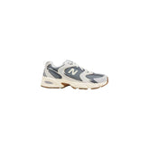 New Balance Gray Suede Leather Athletic Sneakers - Sneakers