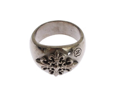 Nialaya Silver 925 Sterling Authentic Crest Ring - Rings