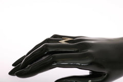 Nialaya Silver Authentic Womens Clear Ring - Rings