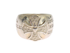 Nialaya Silver Cross Womens 925 Sterling Ring - EU50 | US5 - Rings