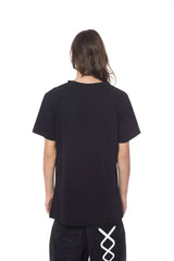 Nicolo Tonetto Black Cotton Men T-Shirt - T-Shirts