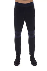 Nicolo Tonetto Black Viscose Men Pant - S - Joggers