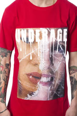 Nicolo Tonetto Red Cotton Men T-Shirt - L - T-Shirts