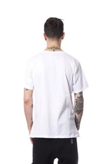 Nicolo Tonetto White Cotton Men T-Shirt - M - T-Shirts