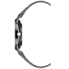 Nine West Black Leather Dress Watch