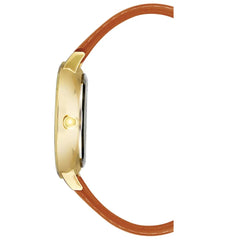 Nine West Brown Leather Dress Watch
