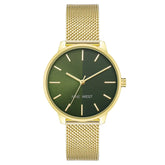 Nine West Gold Stainless Steel Dress Watch