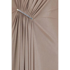 Vestido Casual Beige de Poliéster Nissa