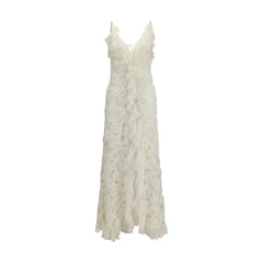 Nissa Beige Polyester Cocktail Dress - IT40 | M