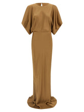 Norma Kamali Beige Polyester Long Dress - M