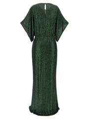 Norma Kamali Bicolor Polyester Long Dress
