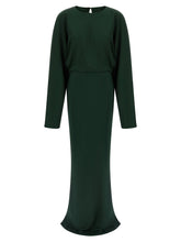 Rochie lungă din poliester, bicolor, Norma Kamali - XS