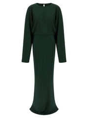 Norma Kamali Bicolor Polyester Long Dress - XS