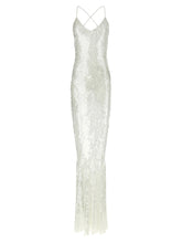 Norma Kamali White Polyamide Long Dress