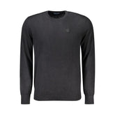 North Sails Black Cotton Men Sweater - Sweaters