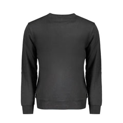 North Sails Black Cotton Men Sweater - Sweatshirts