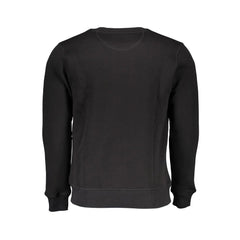 North Sails Black Cotton Men Sweater - Sweatshirts