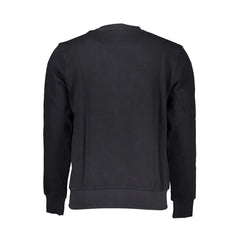 North Sails Black Cotton Men Sweater - Sweatshirts