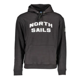 North Sails Black Cotton Men Sweater - XL