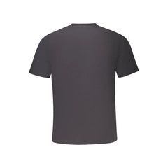 North Sails Black Cotton Men T-Shirt