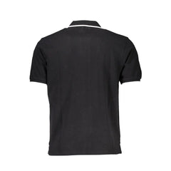North Sails Black Cotton Polo Shirt - Polos