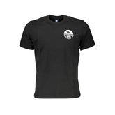 North Sails Black Cotton T-Shirt - T-Shirts