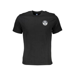 North Sails Black Cotton T-Shirt - T-Shirts