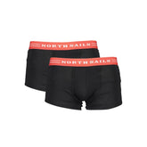 North Sails Black Cotton Underwear - S - Boxer Shorts