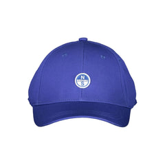 North Sails Blue Cotton Men Cap - Baseball Caps