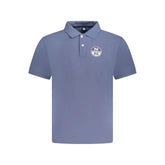 North Sails Blue Cotton Men Polo Shirt - Polos