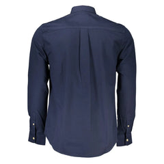 North Sails Blue Cotton Men Shirt - S - Shirts