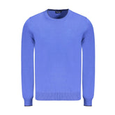 North Sails Blue Cotton Men Sweater