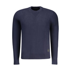 North Sails Blue Cotton Men Sweater