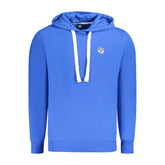 North Sails Blue Cotton Men Sweater - Hoodies