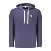 North Sails Blue Cotton Men Sweater - Hoodies