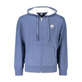 North Sails Blue Cotton Men Sweater - L