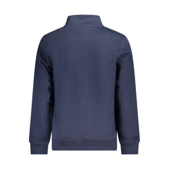 North Sails Blue Cotton Men Sweater - S - Sweatshirts