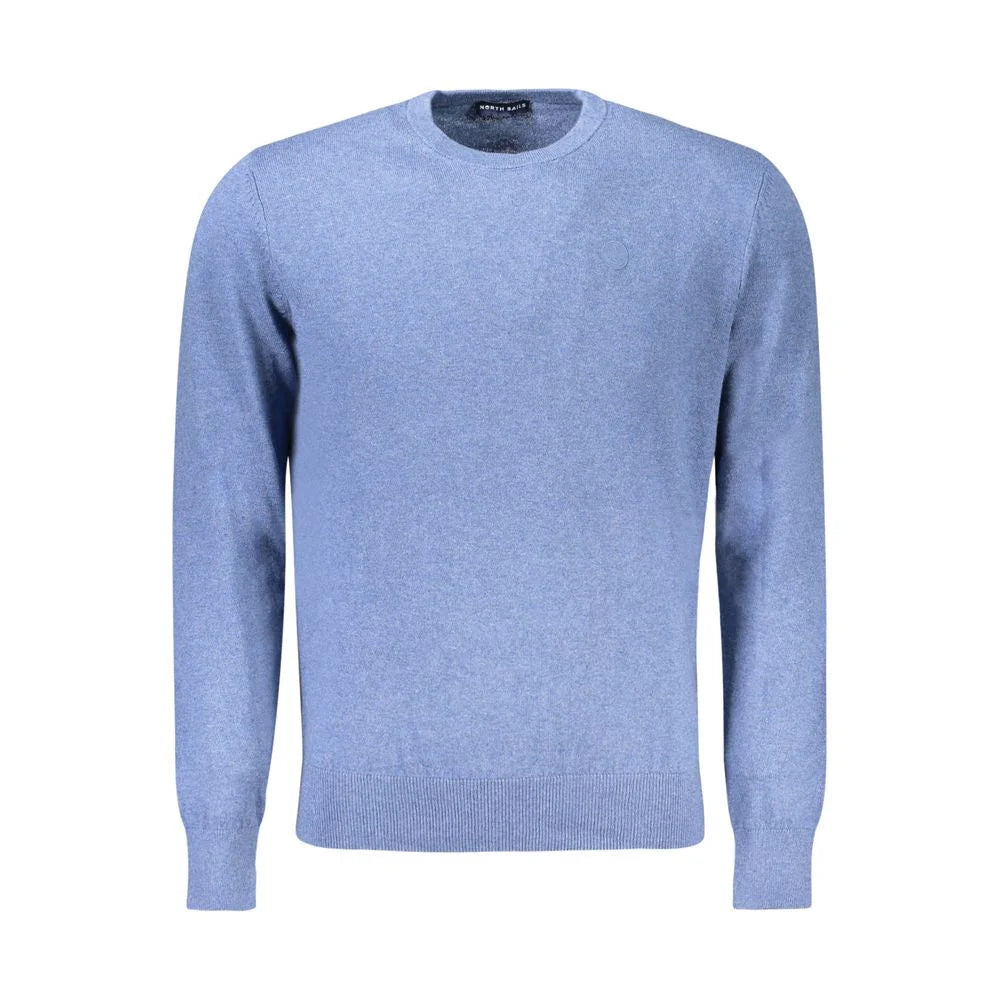 North Sails Blue Cotton Men Sweater - Sweaters