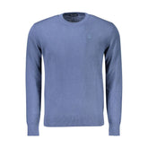 North Sails Blue Cotton Men Sweater - Sweaters