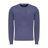 North Sails Blue Cotton Men Sweater - Sweaters