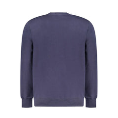 North Sails Blue Cotton Men Sweater - Sweatshirts