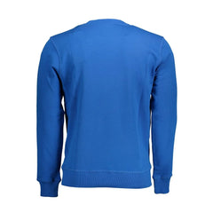 North Sails Blue Cotton Men Sweater - Sweatshirts