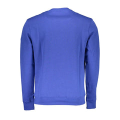 North Sails Blue Cotton Men Sweater - Sweatshirts