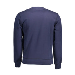 North Sails Blue Cotton Men Sweater - Sweatshirts