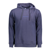 North Sails Blue Cotton Men Sweater - XXL - Hoodies