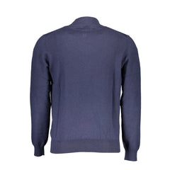 North Sails Blue Cotton Men Sweater - XXL - Sweaters