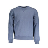 North Sails Blue Cotton Men Sweater - XXL - Sweatshirts