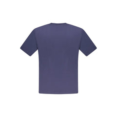 North Sails Blue Cotton Men T-Shirt