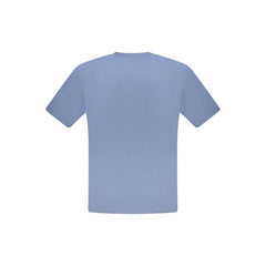 North Sails Blue Cotton Men T-Shirt