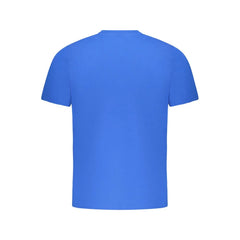North Sails Blue Cotton Men T-Shirt